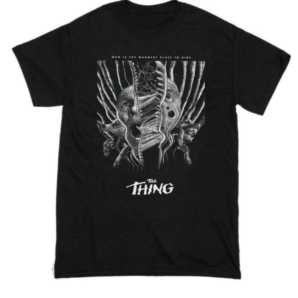 Black The Thing Movie Promo Tee